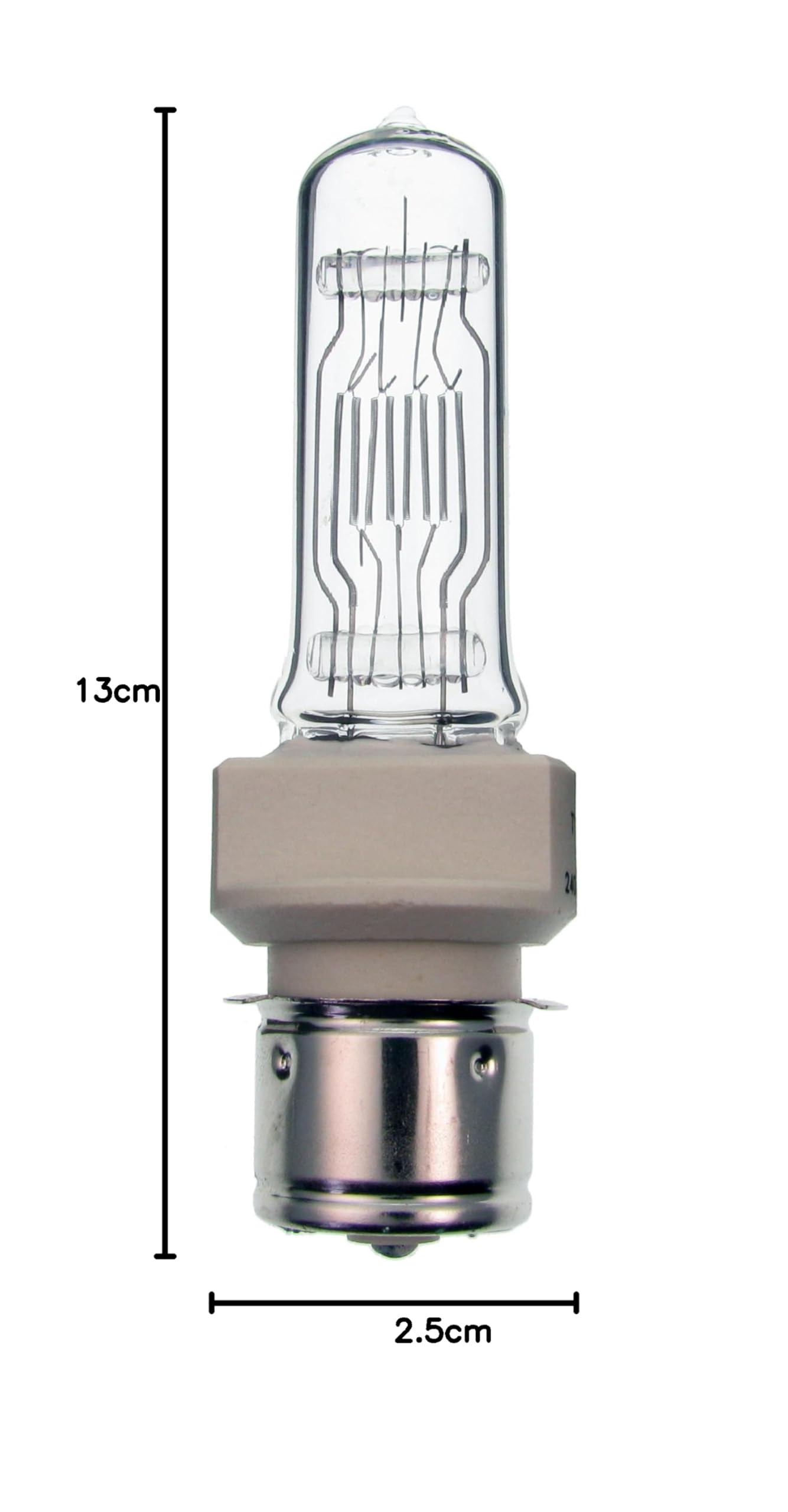 Halogenlampe T17 T24 500 W FKF 240 V P28s Theater Entertainment Bühne
