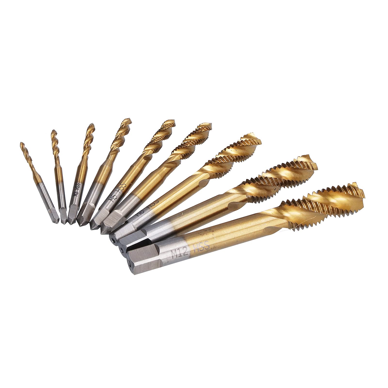Rennie Tools Taraud à cannelure hélicoïdale M4 x 0,7 HSS M2 avec Rennie Tools Taraud à cannelure hélicoïdale M4 x 0,7 HSS M2 avec