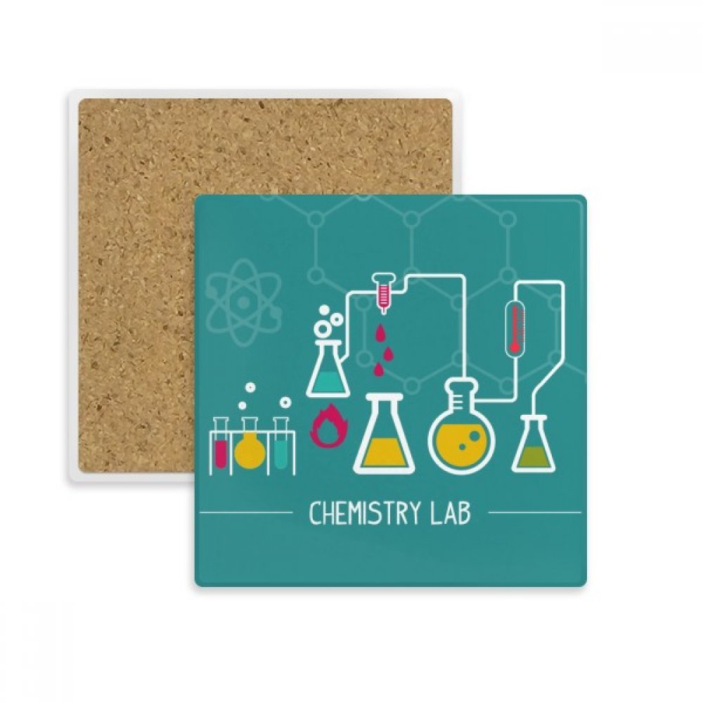 Dessous de verre chimie en pierre pour protéger la table basse du salon lors de l'apéritif