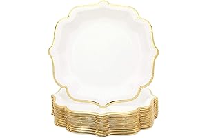 Elegant Paper Plates for Sophisticated Gatherings