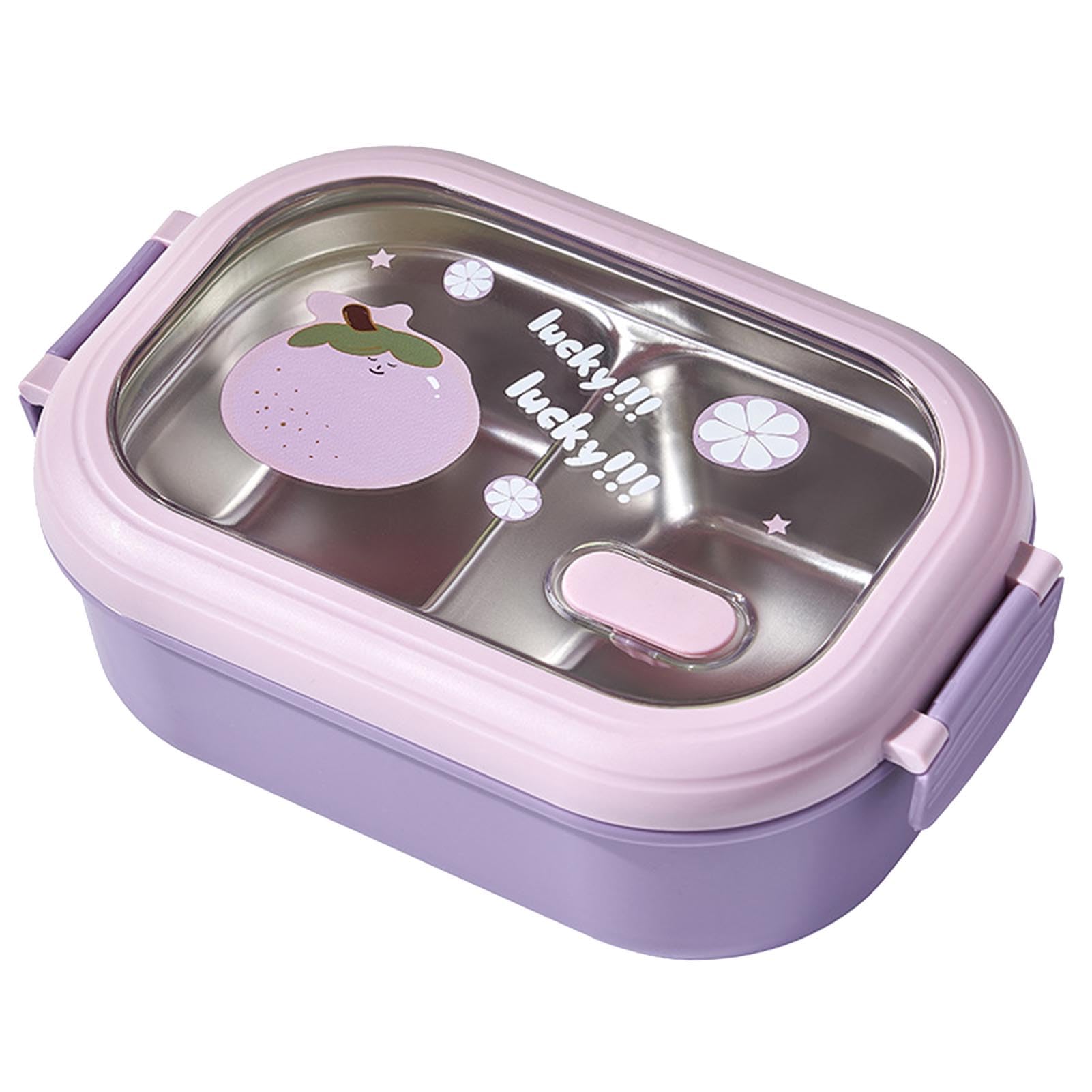 Amazon | お弁当箱 ステンレス製保温弁当箱 (紫) | DAUZ | 保温ランチ