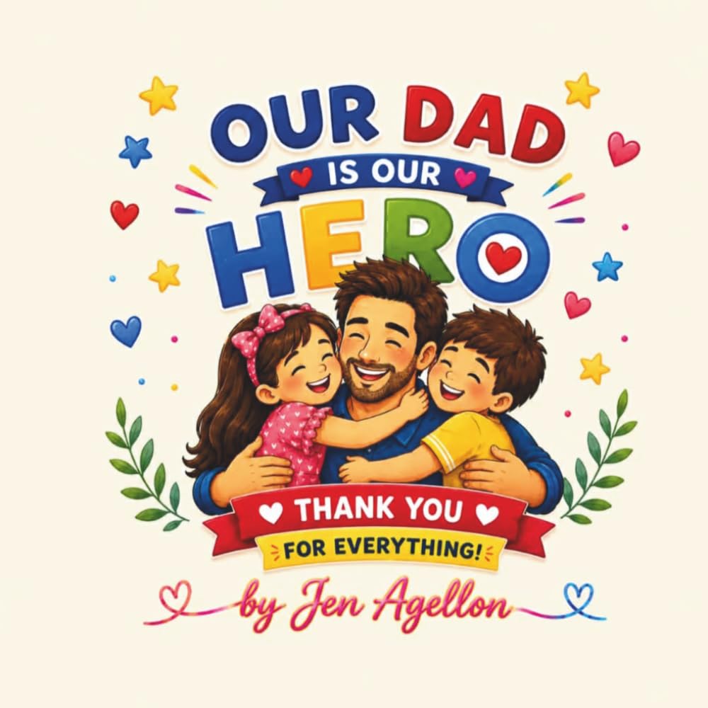 Our Dad Is Our Hero: Father's Day Coloring book