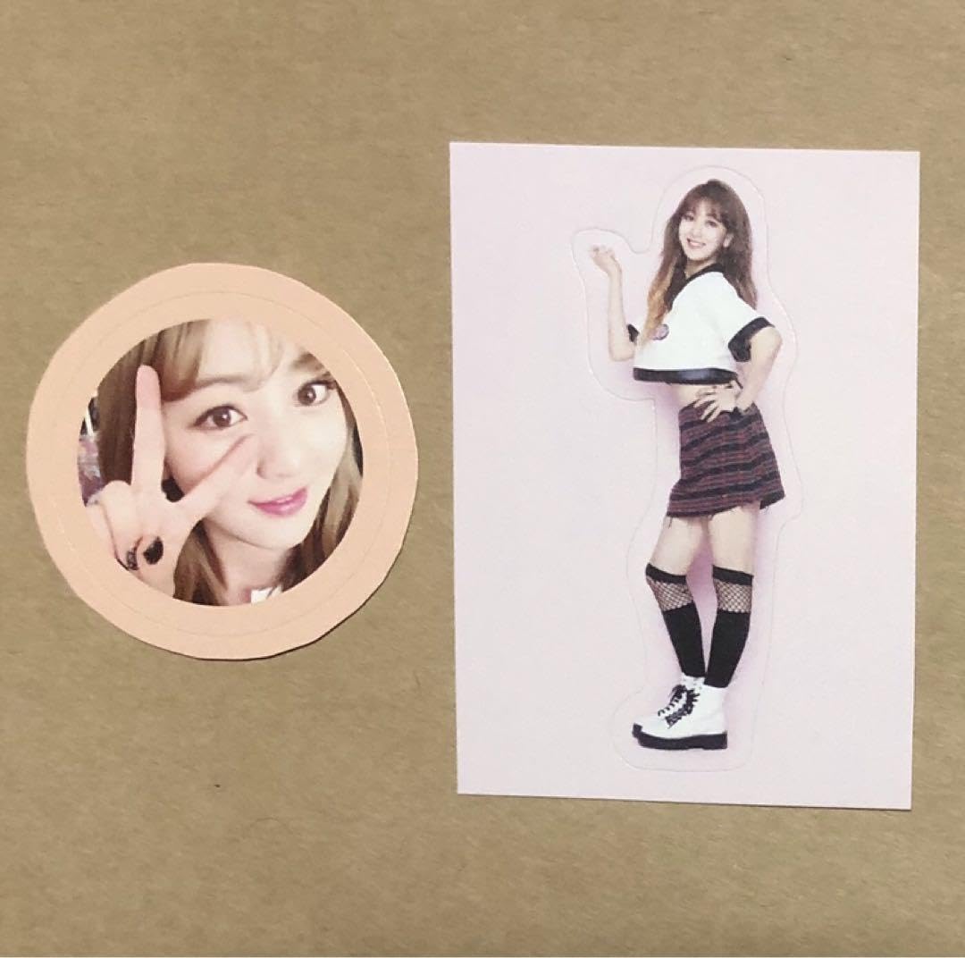 Amazon.co.jp: twice knock knock シール ステッカー セット トレカ