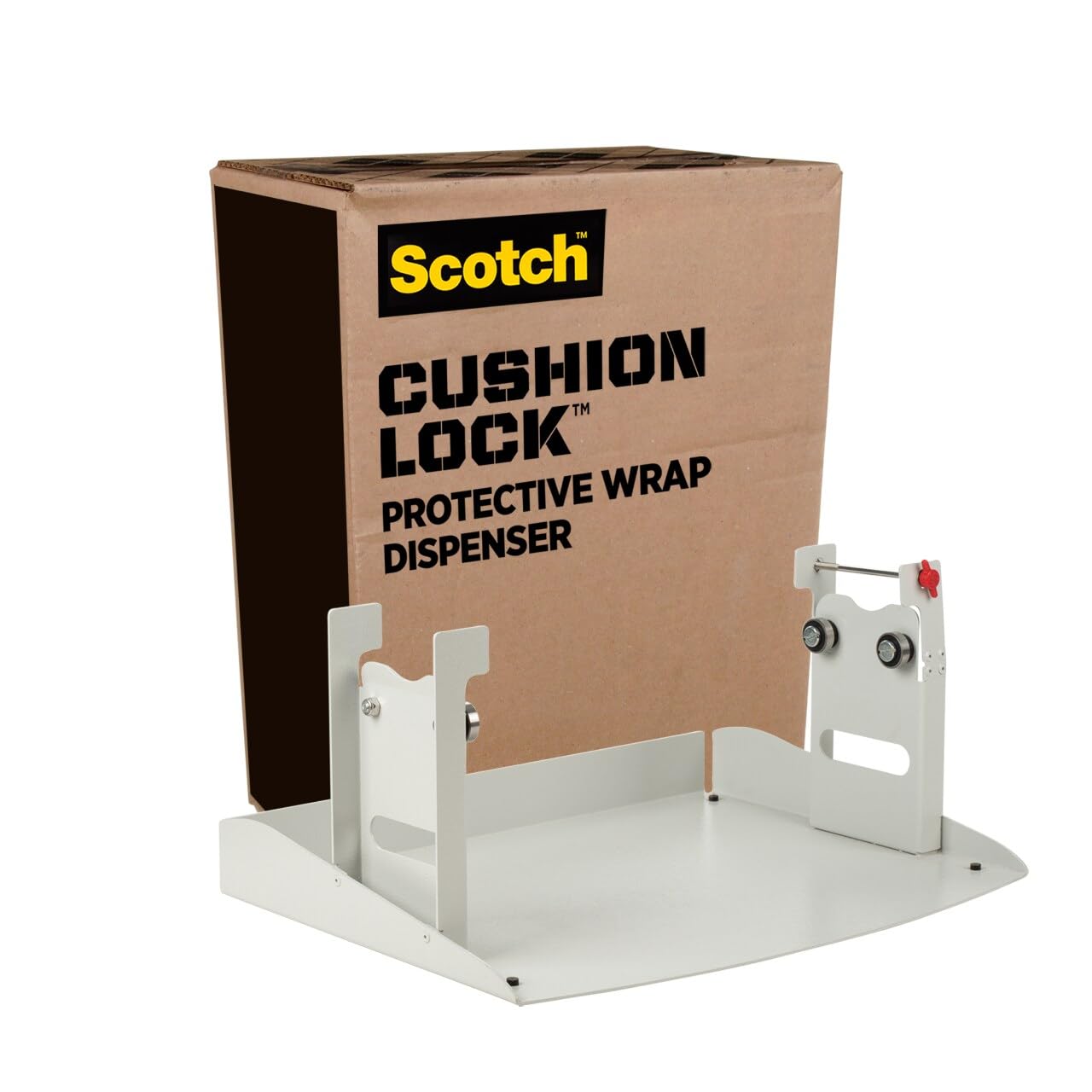 Scotch Cushion Lock PCW-121000-D Distributeur de film de protection rechargeable, solution d'emballage durable pour emballage, expédition et déménagement, pour emballage de 30,5 cm de large