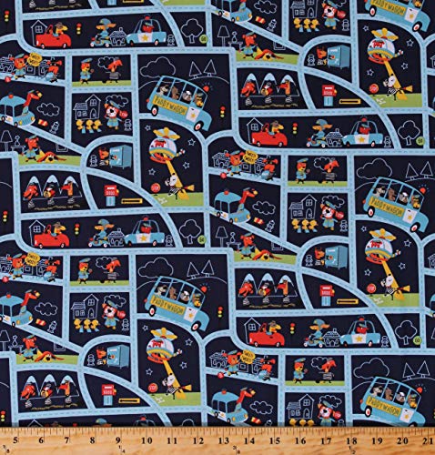 Cotton Kids Animals Policemen Police Officers Burglers Cars Cute Funny Cops & Robbers