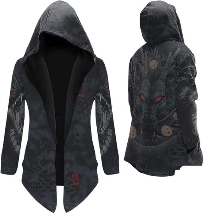 Amazon.com: Haocoyee Gabardina de anime para hombre, chaqueta con capucha  para cosplay : Ropa, Zapatos y Joyería