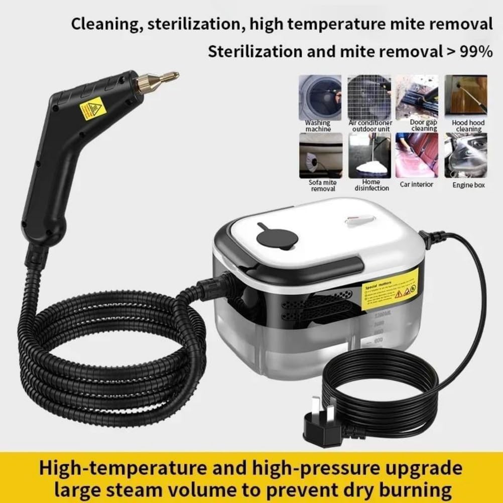 Portable Steam Cleaner High Temperature Household for Air Conditioner,Sofa,Kitchen Hood Car Handheld Steam Cleaner