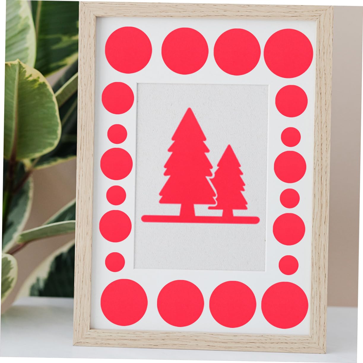 OSALADI A4 Farbiges Kartonpapier 100 Blatt Rotes Papier Bastelpapier für Kartenherstellung und Heimdekoration