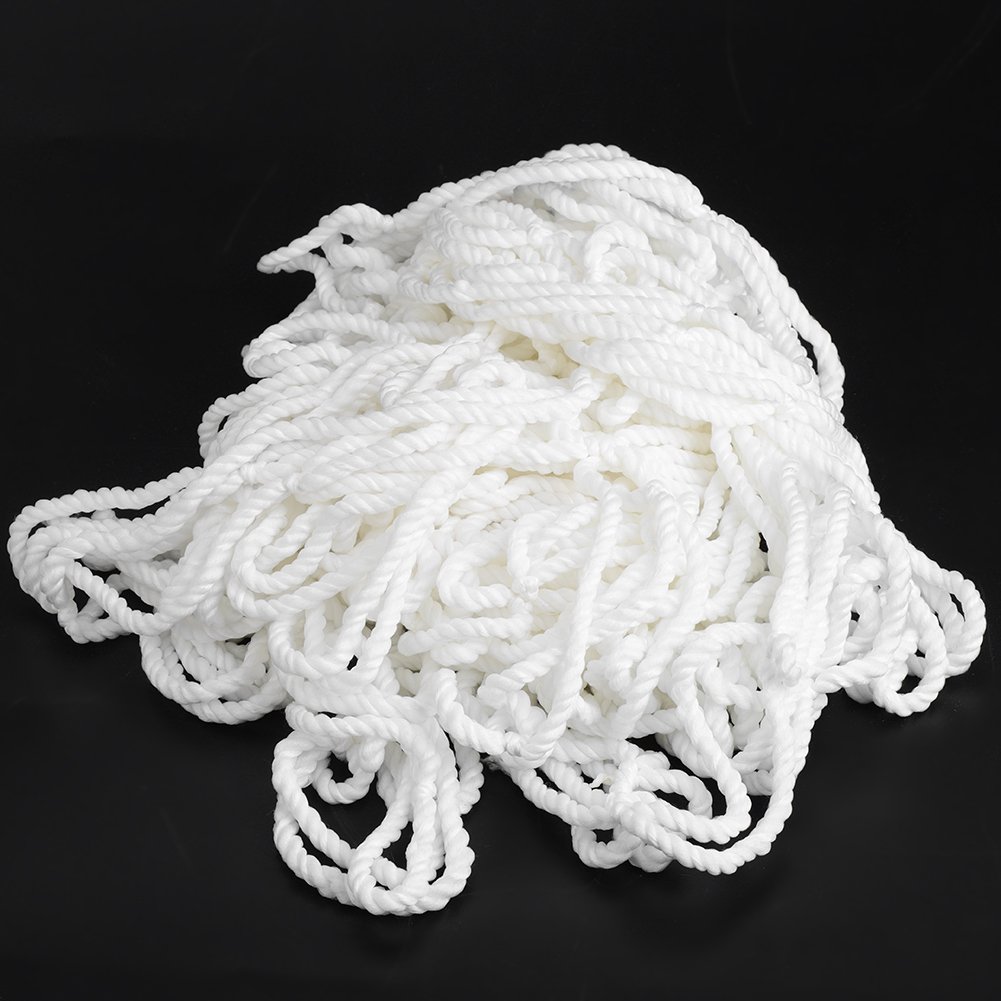Focket Siatka do bramki piłkarskiej, 1,2 x 0,8 m, zapasowa siatka z włókna polipropylenowego, mocna i trwała, do sprzętu treningowego
