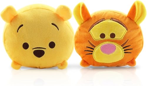 Miniatura 2 de FINEX - Juego de 2 - Cojín largo apilable de peluche Pooh and Tigger