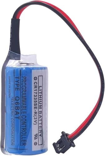 Q6BAT CR17335SE-R 3V 1800mAh Batería de litio de repuesto para sistema Q25PRHCPU Q170HBATC QNS FANUC