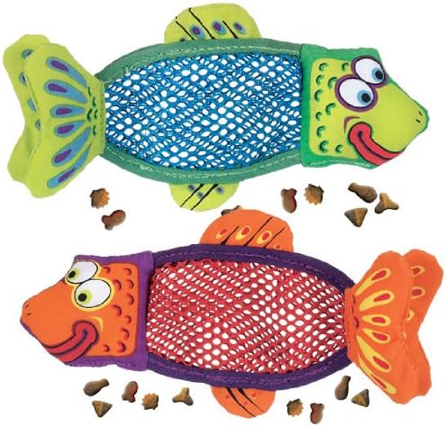 FISH STICKS TREAT DISPENSER TOY - Multi Colored