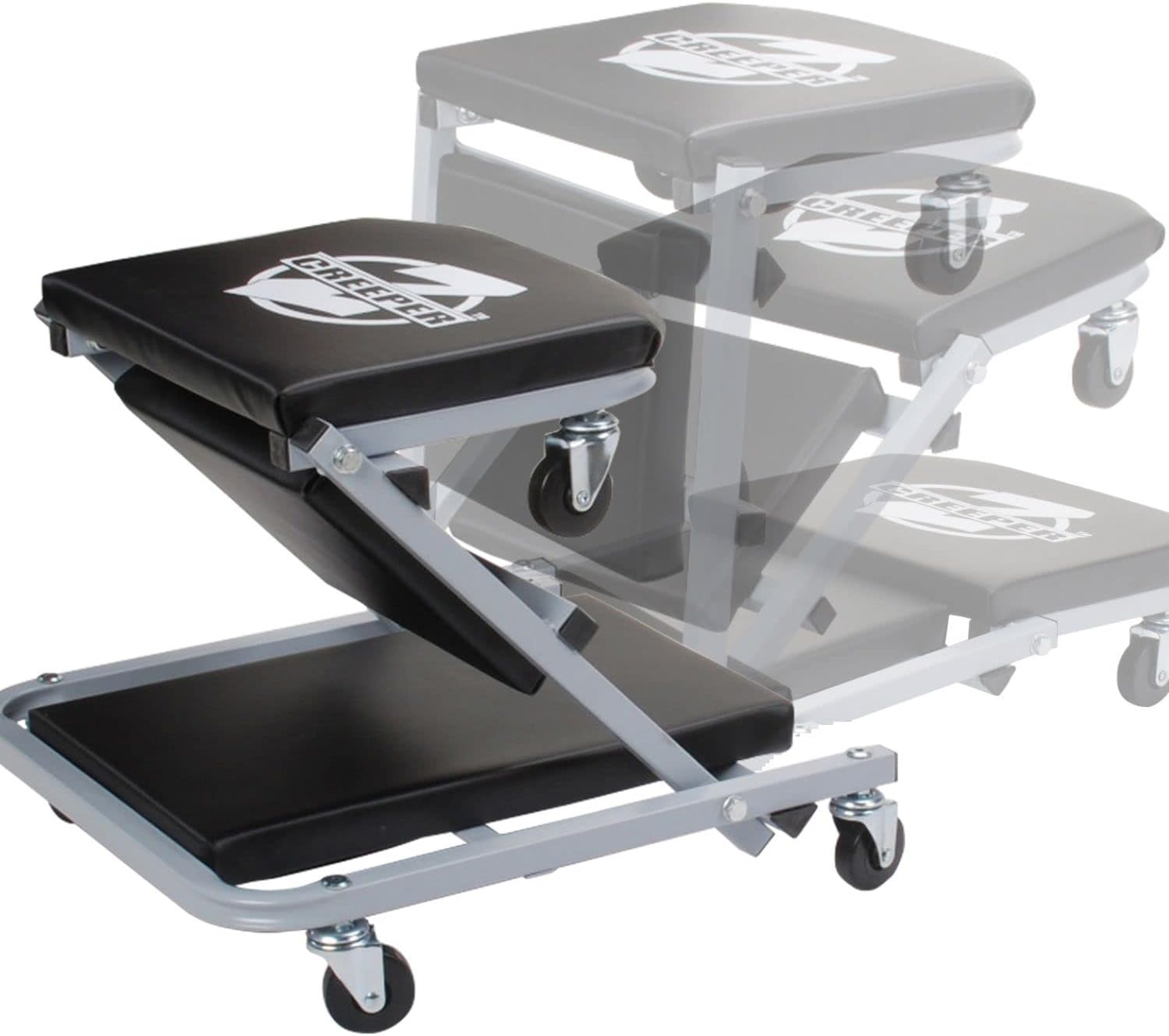 Pro-Lift 300 Lbs Mechanic Creeper 2 in 1 Foldable Creeper Seat