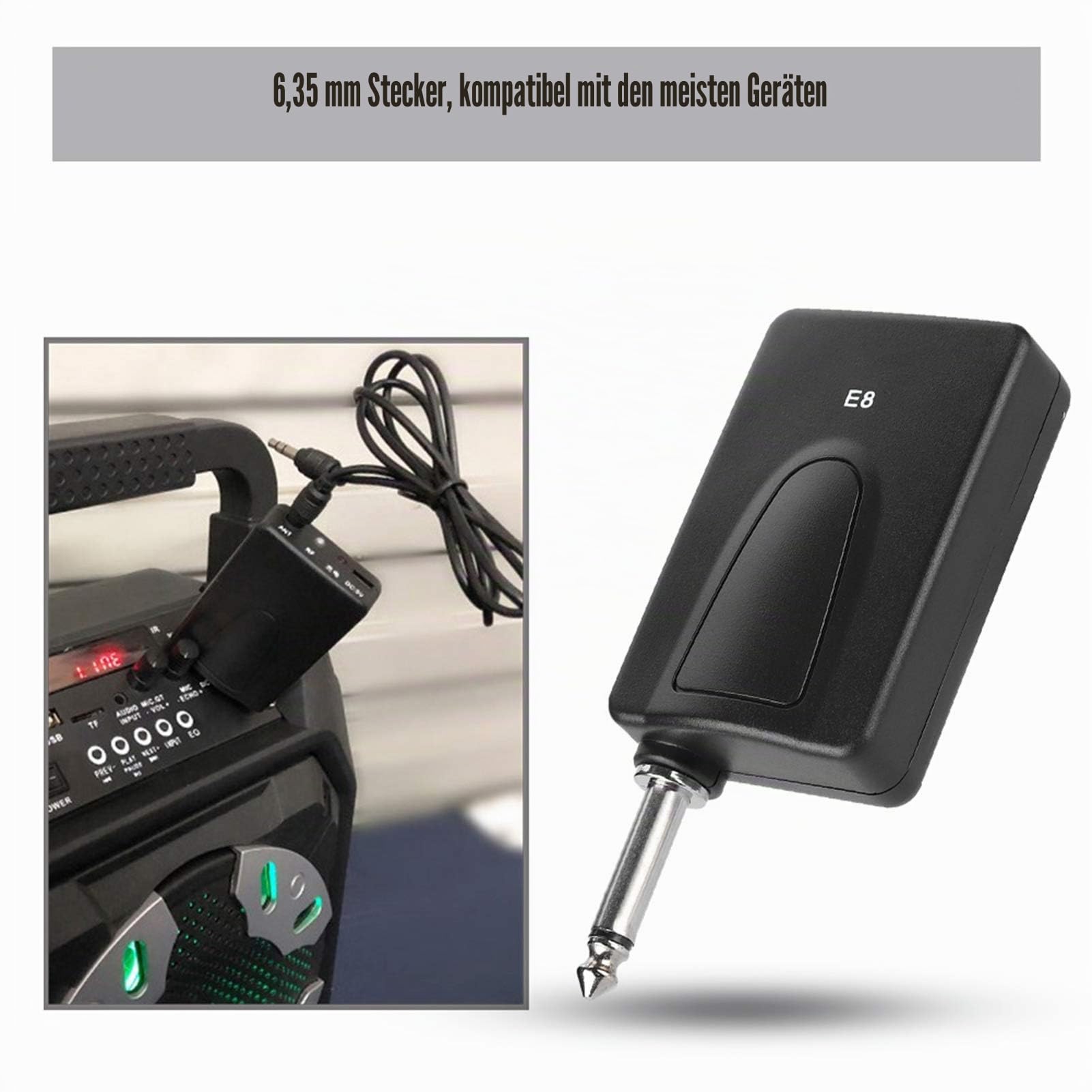 Wireless UHF Headset Mikrofonsystem,1 für 2 Wireless UHF Head Mounted Mikrofon Set mit 1 Empfänger,2 Sendern,2 Sprachverstärker Lautsprechermikrofon,für Meetings,Konferenzen,Bühnen,Familienfeiern