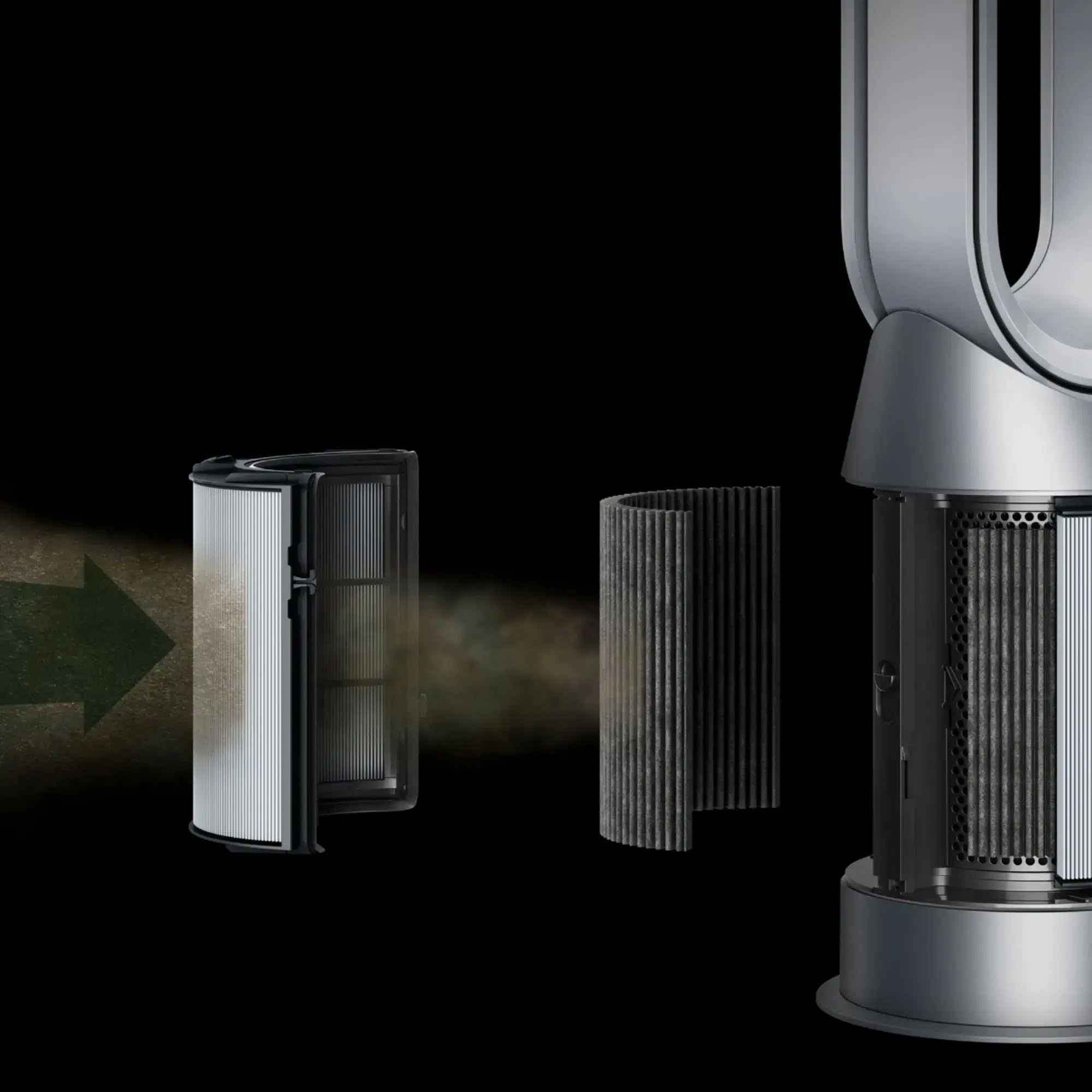 Amazon.com: Dyson Purifier Hot+Cool Purifying Heating Fan HP07, w