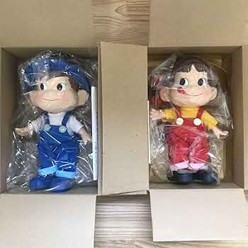 不二家 ペコちゃん人形 ポコちゃん人形 ２体セット Amazon | 不二家 ペコちゃん人形 ポコちゃん人形 2体セット