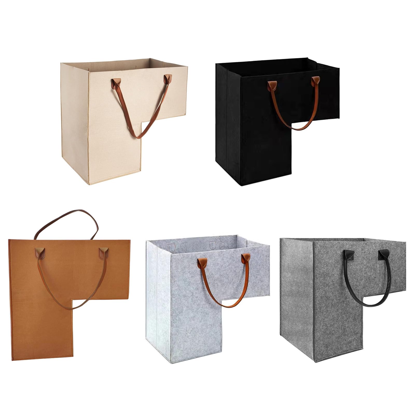 Treppenkorb Aus Filz - L-förmiger Aufbewahrungsorganizer Für Schuhe & Spielzeug