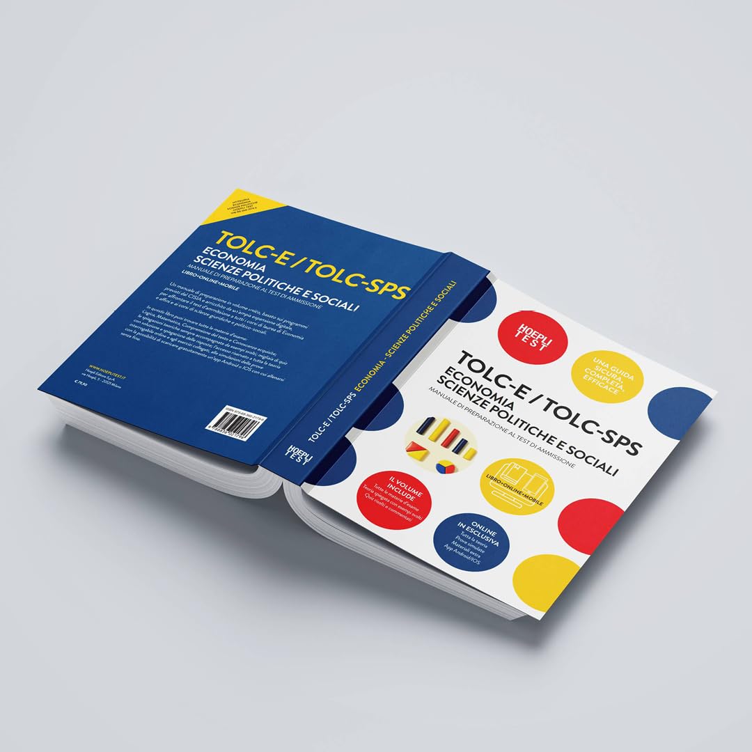 TOLC-E / TOLC-SPS. Economia e Scienze politiche e sociali