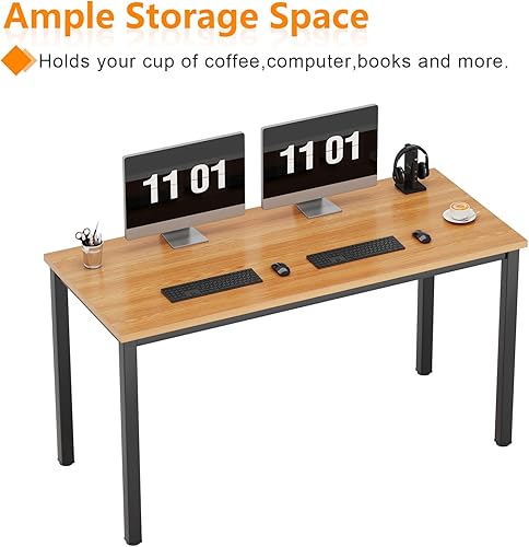 Miniatura 236 de Need Escritorio pequeño de 31.5 pulgadas resistente para espacios pequeños, escritorio de computadora para adolescentes, mesa de estudio, escritorio