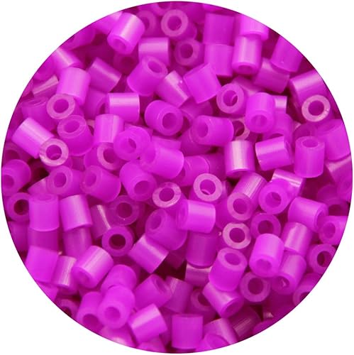 H&W Bolsa de recarga de cuentas de fusible de 0.197 in - Fucsia 1500 unidades (B39)