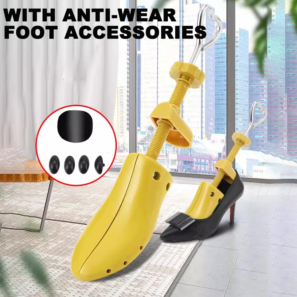 Paquete De 2 Hormas Unisex, Moldeadores De Hormas De Plástico, Hormas De Longitud Ajustable, Tallas 34-47, Adecuadas para Zapatos Planos Y Tacones Altos,C40 to 47