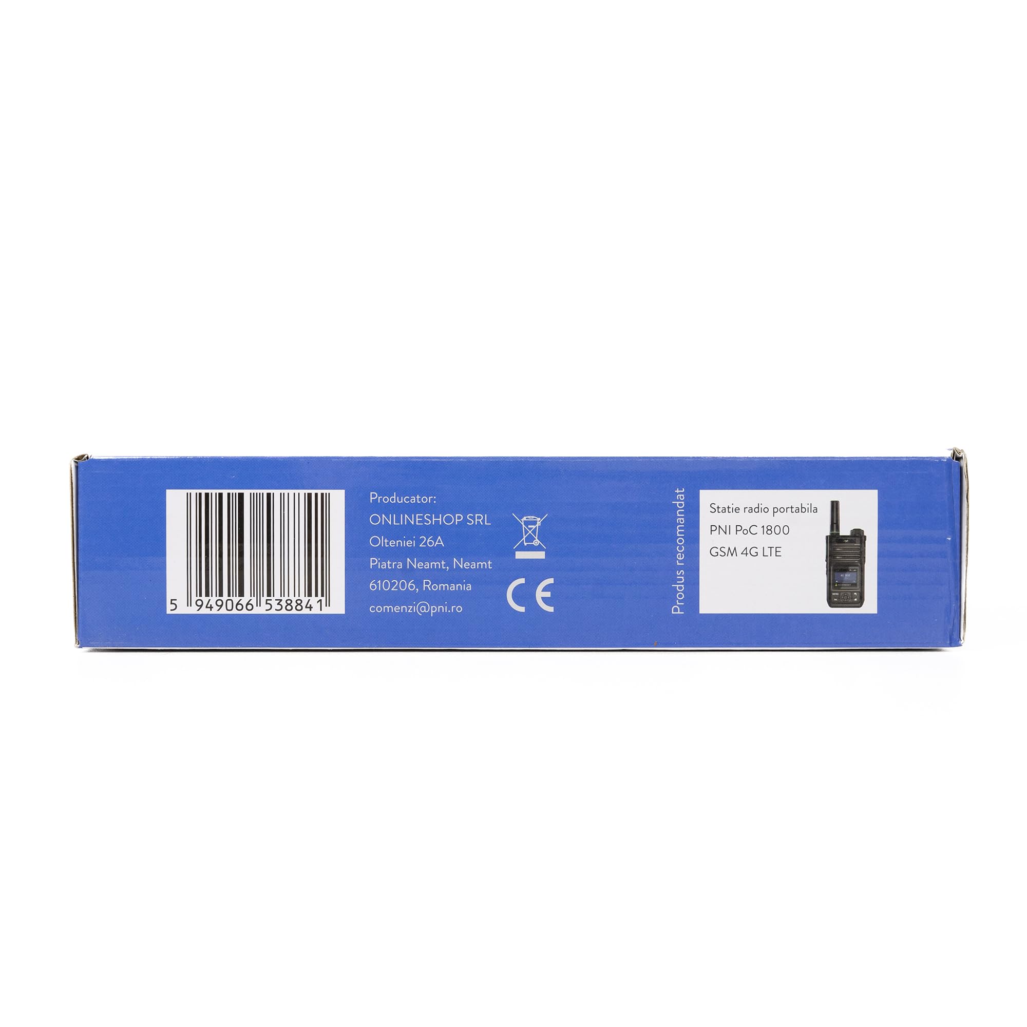 PNI PoC 1700 - Stazione radio GSM 4G LTE, Wi-Fi 2,4 GHz, Android OS, schermo a colori da 1,77", 12 V, IP54