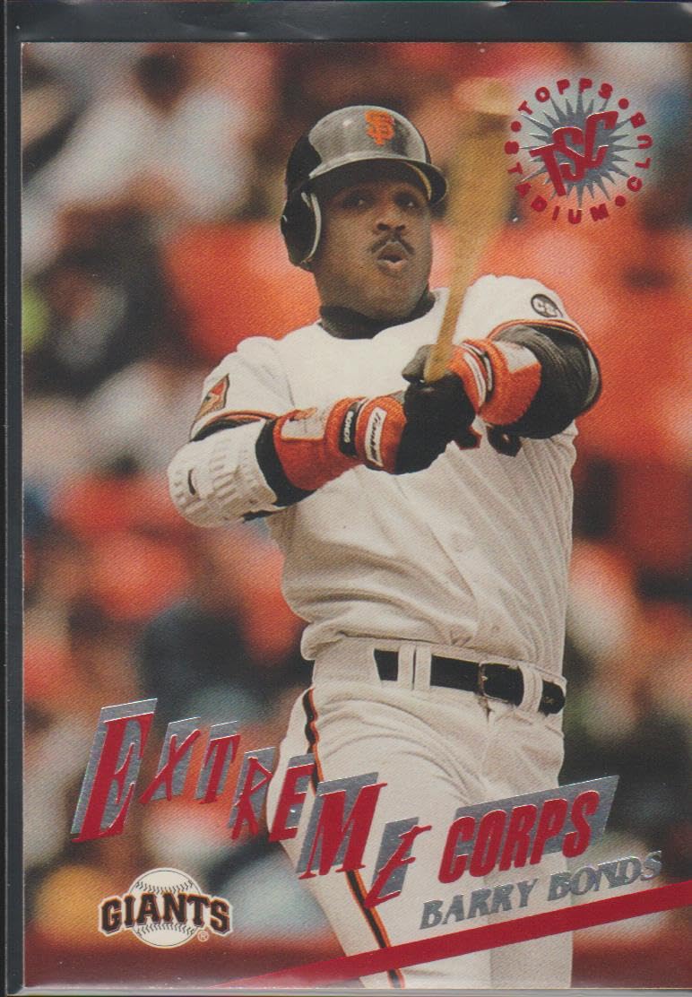 Amazon.com: 1995 Topps Stadium Club Barry Bonds Giants Extreme