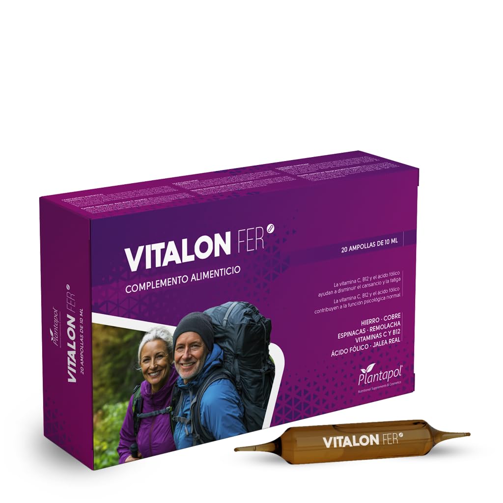 Pack 2 Unidades | VitalonFer 20 ampollas | Plantapol