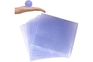 6x6 Shrink Wrap Bags - Bulk 200 Clear Small for Handmade Soaps,...