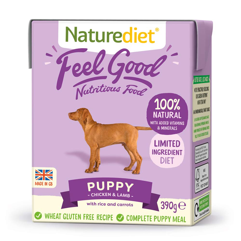 Naturediet Puppy Junior Dog Food – Pack of 4