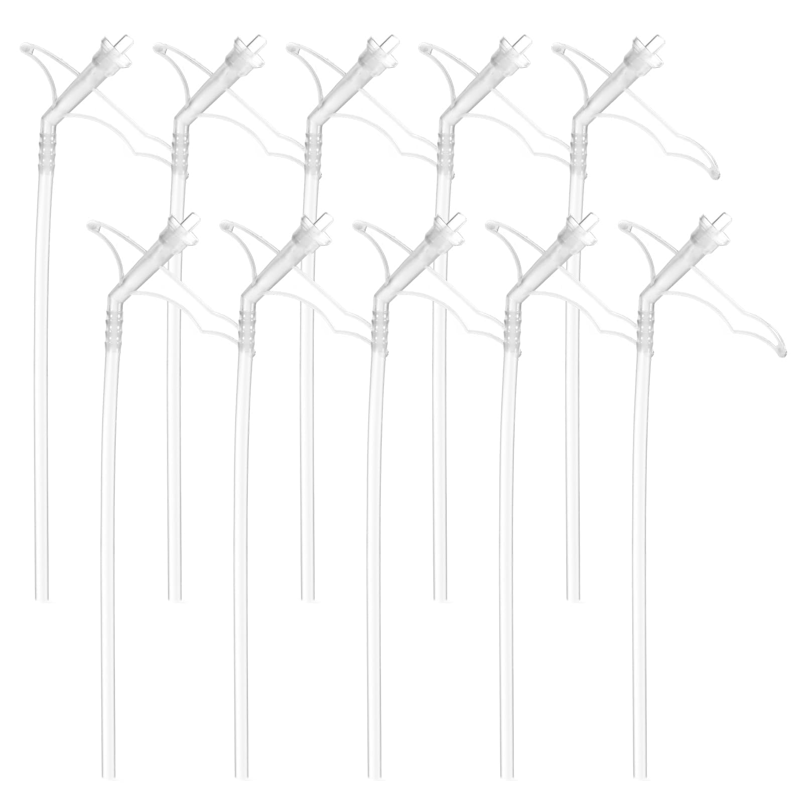 Expanding Spray Foam Replacement Nozzles and Applicator Tubes, 10 Pack Universal Nozzle Straws for Insulation, Gap Filling, DIY Sealant Projects