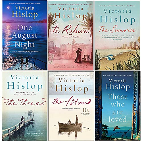 Victoria Hislop Collection 6 Books Set (One August Night, The Ret...