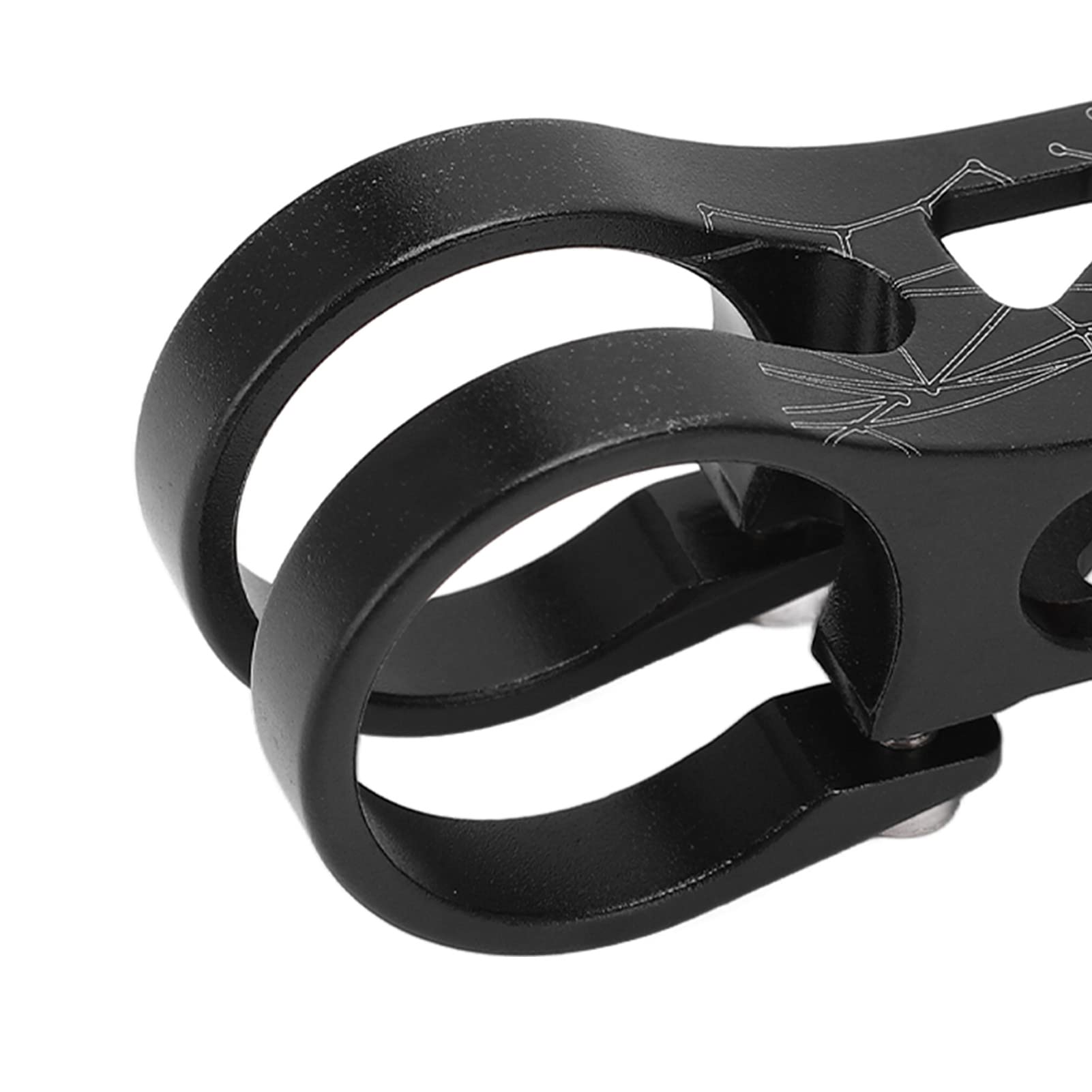 Leve del freno per bici da monte 1Pair, leva del freno in bici in alluminio, leva del freno per biciclette, adatto a tutti i tipi di mountain bike, ecc. (Silver)