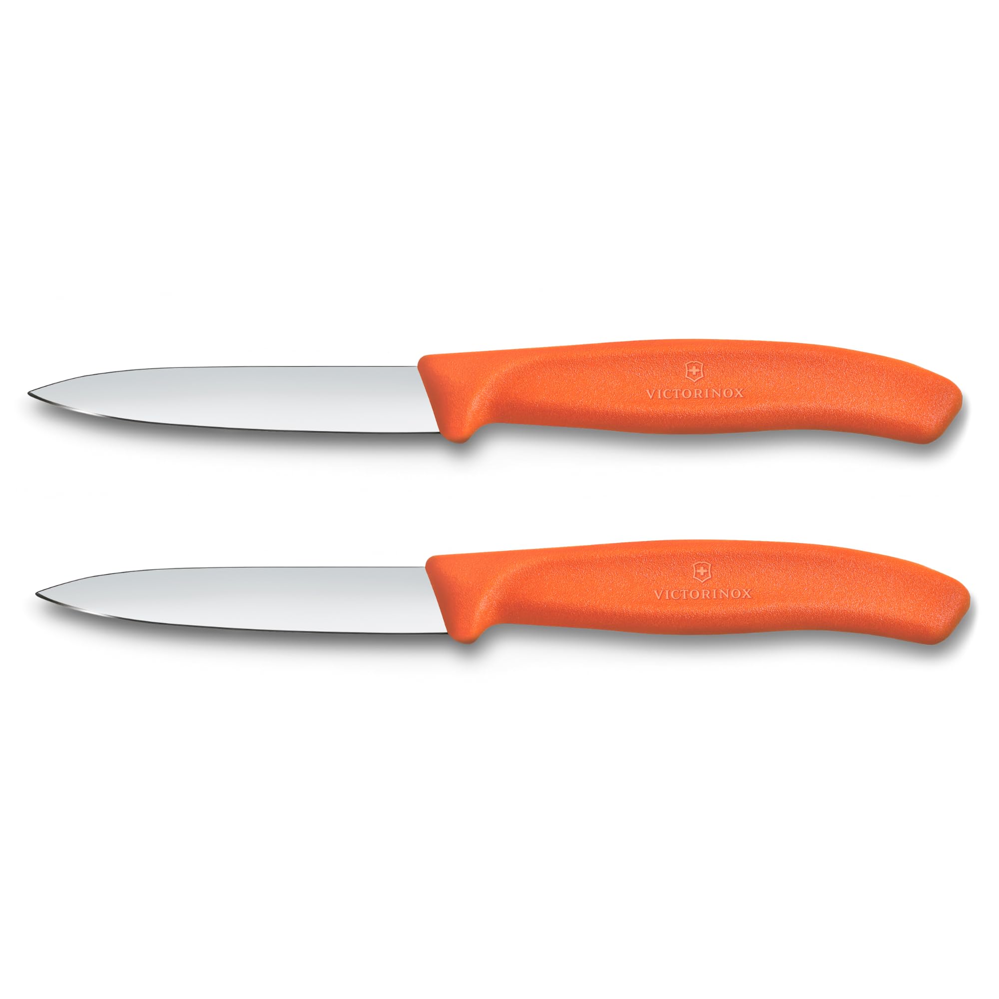 Victorinox Swiss Classic Schäl- und Gemüsemesser-Set, 2tlg, 8 cm, Orange