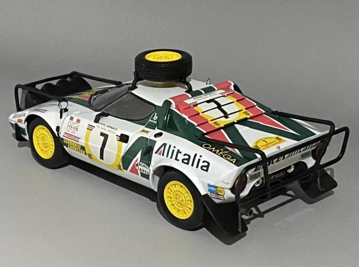 Amazon | 京商 1/18 Lancia Stratos HF Rally #7 1977 WRC Safari