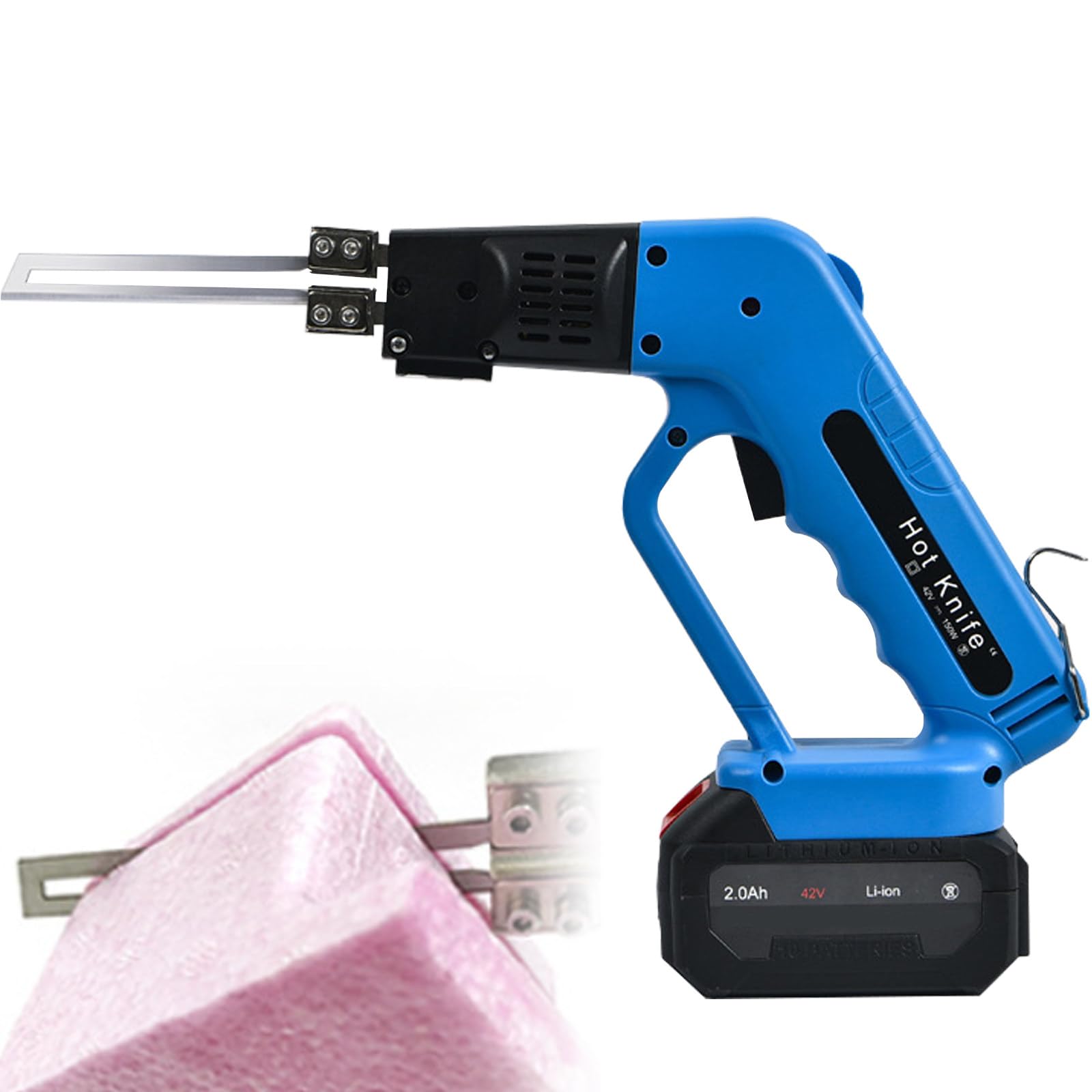Wycinarka Termiczna do Pianki, Nóż do Cięcia Styropianu z Przystawką 12", Narzędzie 600℃ do Żłobienia w EPS, XPS, EVA i Gumie StandardSet