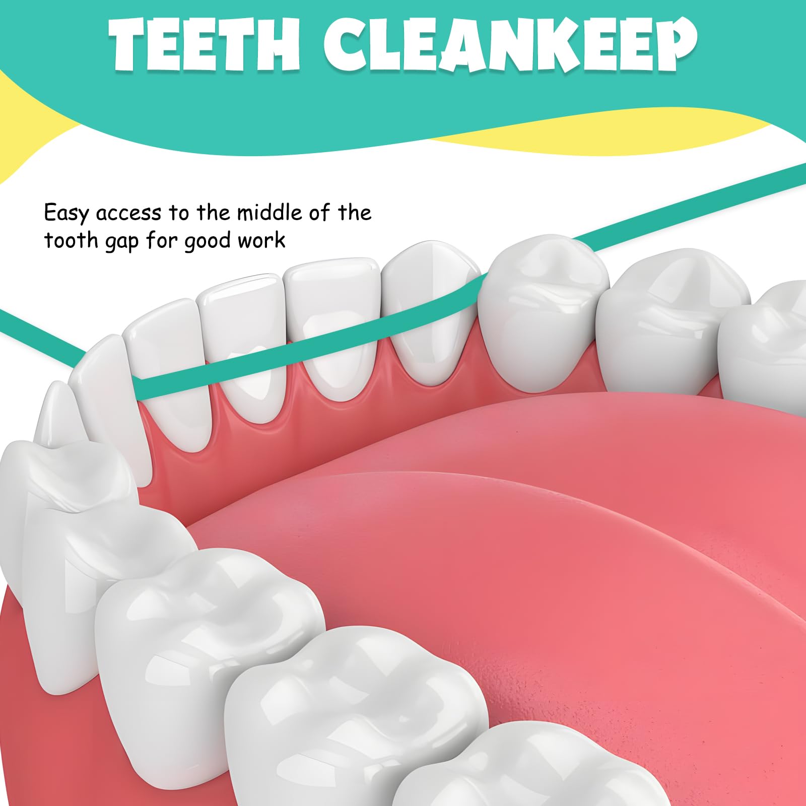 Tira de Pulido Dental Abrasivo, 75 Piezas Bandas para Lijado de Dientes, Limpieza Profunda y Pulido (Amarillo + Verde)