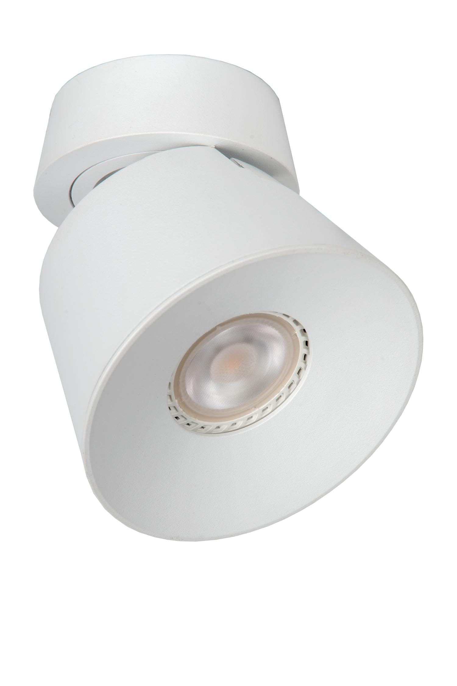 LUCIDE TRIGONO - Ceiling Spotlight - diameter 10,5 cm - 1xGU10 - White - Image 2
