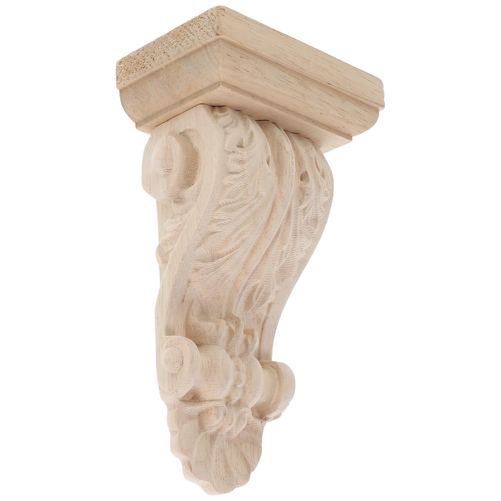 Ménsulas de madera beige para decoración clásica y soportes de pared versátiles 8
