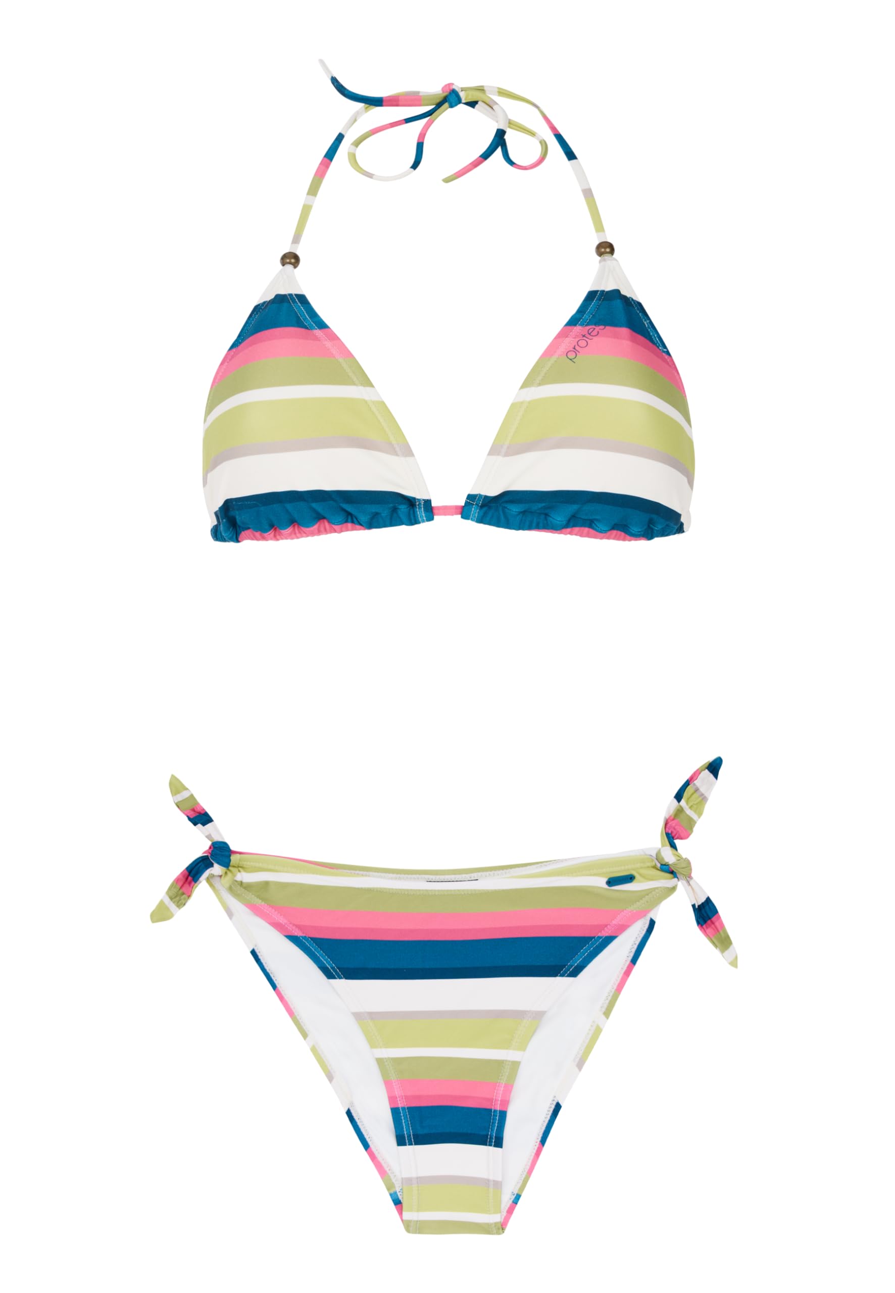 Protest Women's Sour Green Prtcaley Triangle Bikini, S