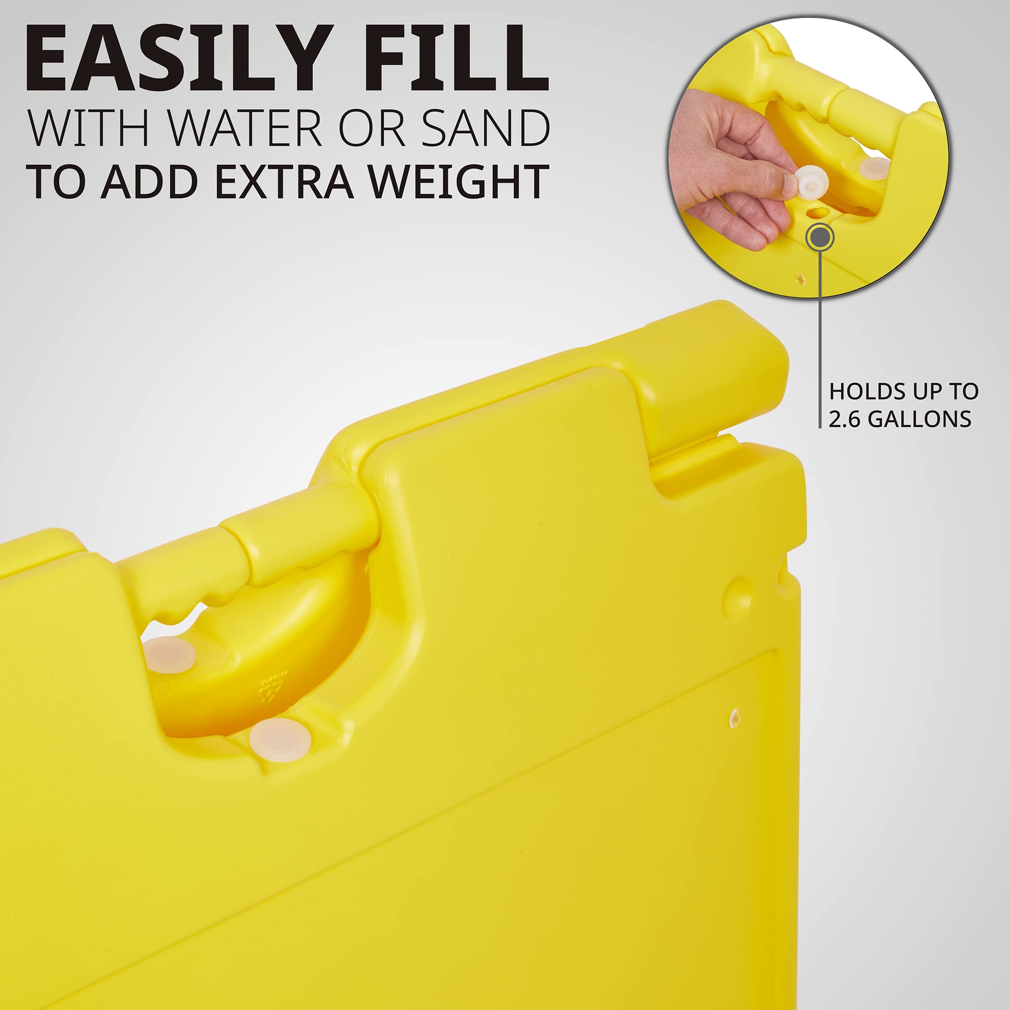 Jumbl Tablero de señalización con marco en A, superficie de visualización de 22 x 28 pulgadas, tablero grande para sándwich para exteriores con protector de letrero de PVC resistente a la intemperie y
