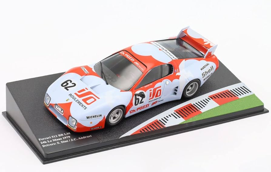 Amazon | 1/43 Ferrariコレクションばらし Ferrari 512 BB LM #62 24h Amazon | 1/43 Ferrariコレクションばらし Ferrari 512 BB LM #62 24h