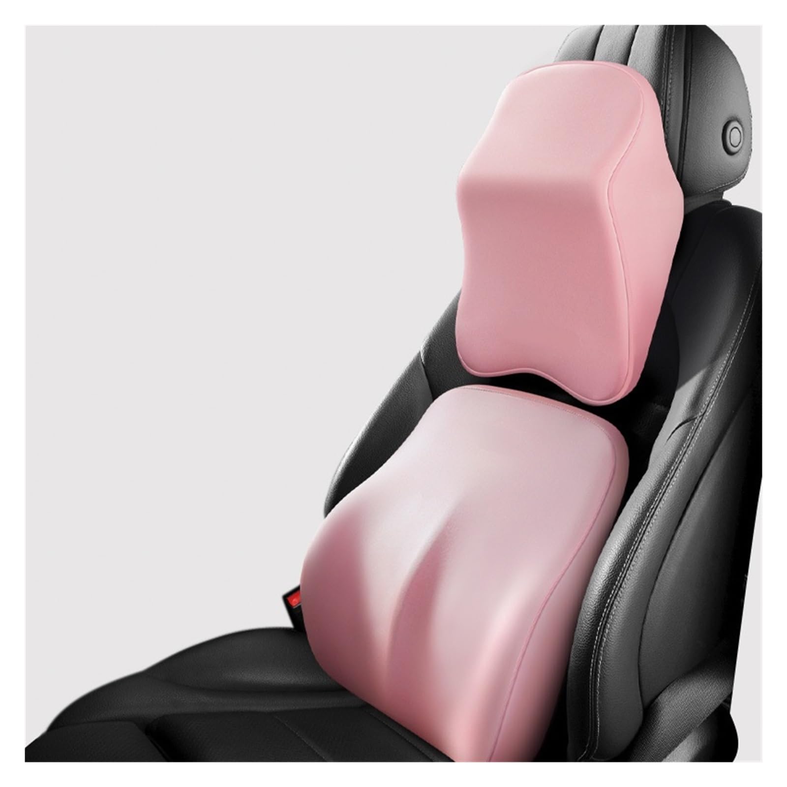 Appui-tête de voiture rose taille S pour soulager le dos lors des longs trajets quotidiens