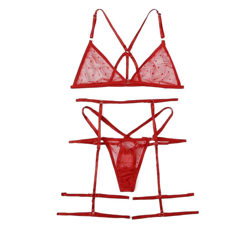 Sexy Lingerie Lace Bra Underwear Set Lace Thong Ladies Underwear S-XL