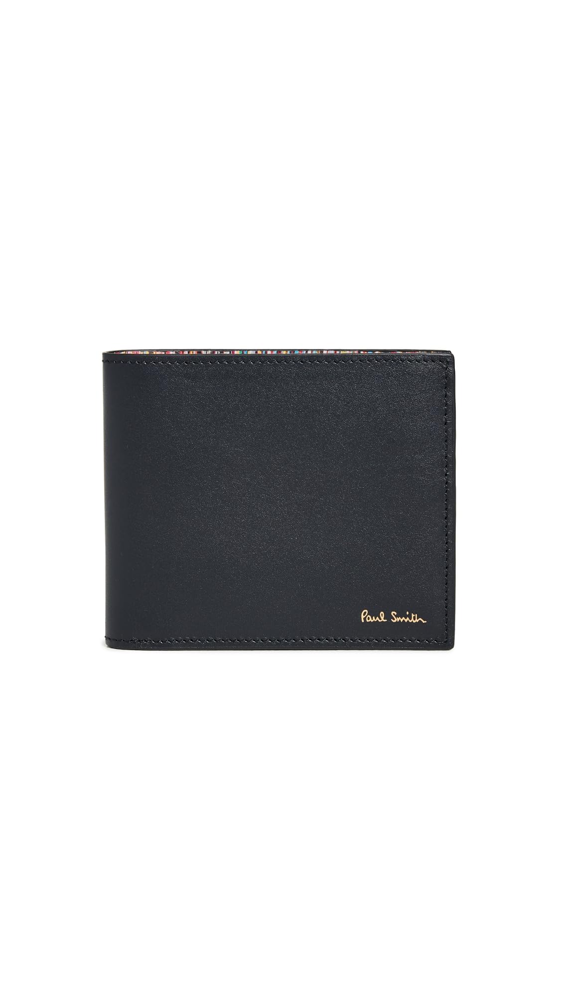 Paul Smith Men's Multi Stripe Bifold Wallet