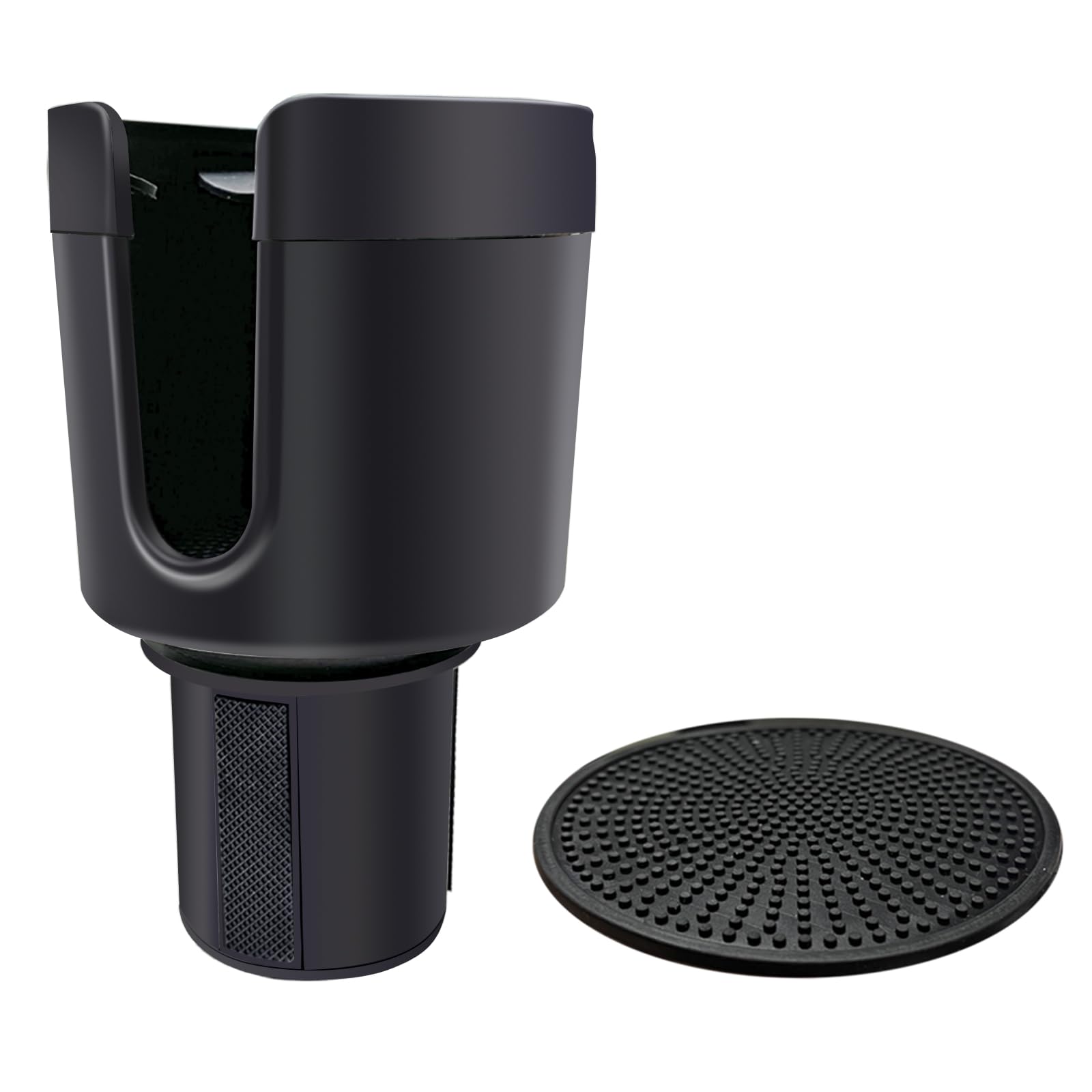 Tesheer Cup Holder Expander for Car, Cup Expander Compatible with Hydro Flask 32/40oz, Yeti 24/30/36oz, Other Bottles, Large Cup Holder Adapter Fits for Universal Vehicle Car Accessories