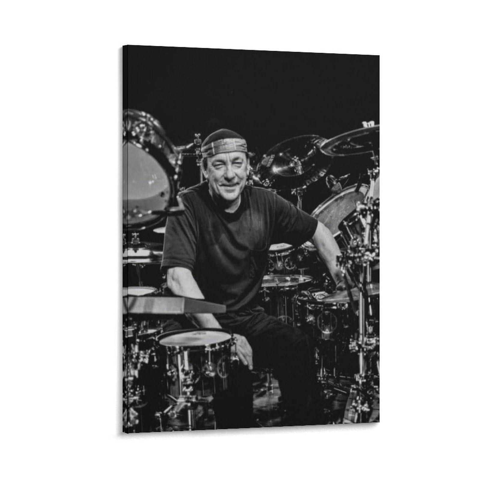 FCOIN Neil Peart Canvas Poster Canvas Painting Poster Wall Art Decorative Picture Prints Modern Decor 20x30inch(50x75cm)