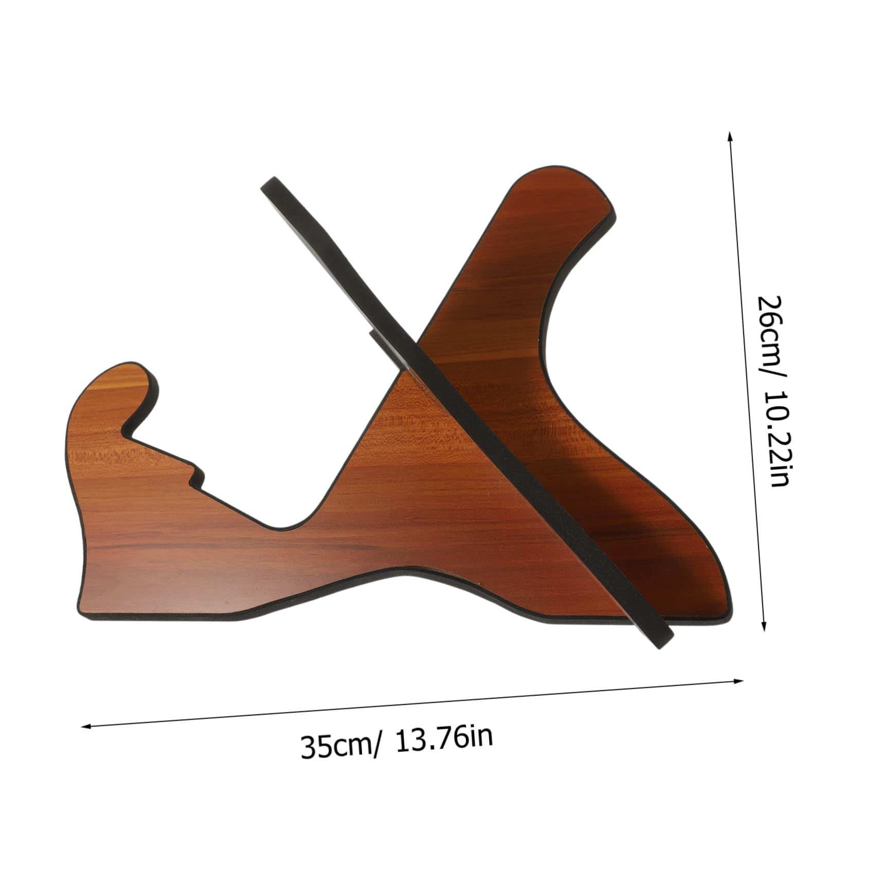 BESPORTBLE Supporto per Chitarra e Ukulele in Legno Reggistrumenti Stabile per Casa e Negozio Design Attraente