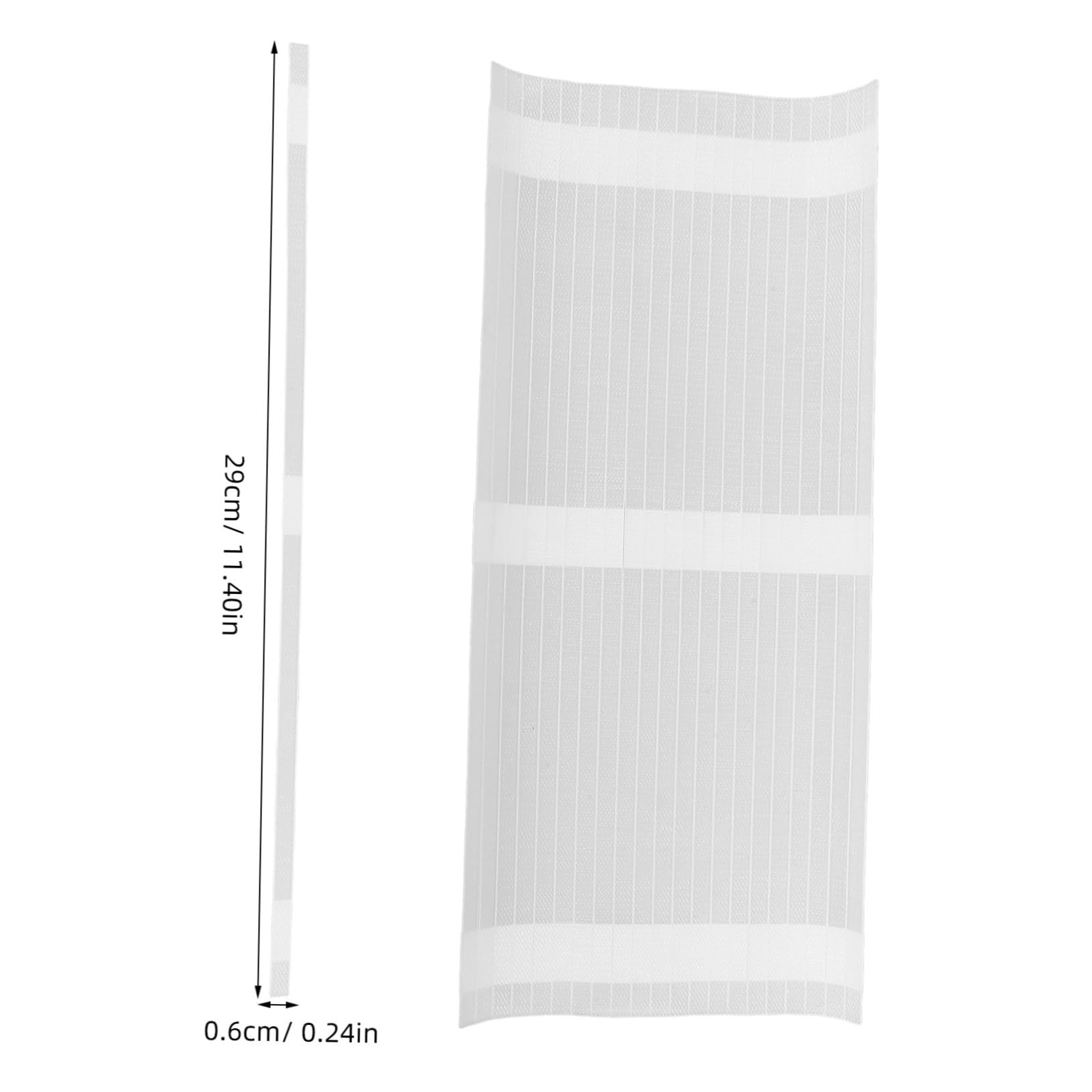 NAMOARLY Versatile Book Binding Glue Strips 50pcs Hot Melt Adhesive Strips Bookbinding Glue for Contracts Documents Magazines Photos