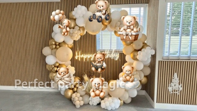 Baby Shower Paper Table Decoration In It's A Boy Bear Cutouts - 10pc